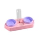 thumbnail image 5 of Comederos para perros y gatos, bebederos y bebederos desmontables. tres rosas, 5 of 9