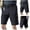 Black, variant on Jophufed Men's Pants Multi-pocket Quick-drying Shorts Casual Four-way Stretch Hiking Pants