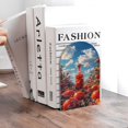 thumbnail image 6 of Naloa Tomato Field Bottle 2 Pcs Bookend Large Capacity Office Book Ends for Home Office Library School Study Decoration, 6 of 8