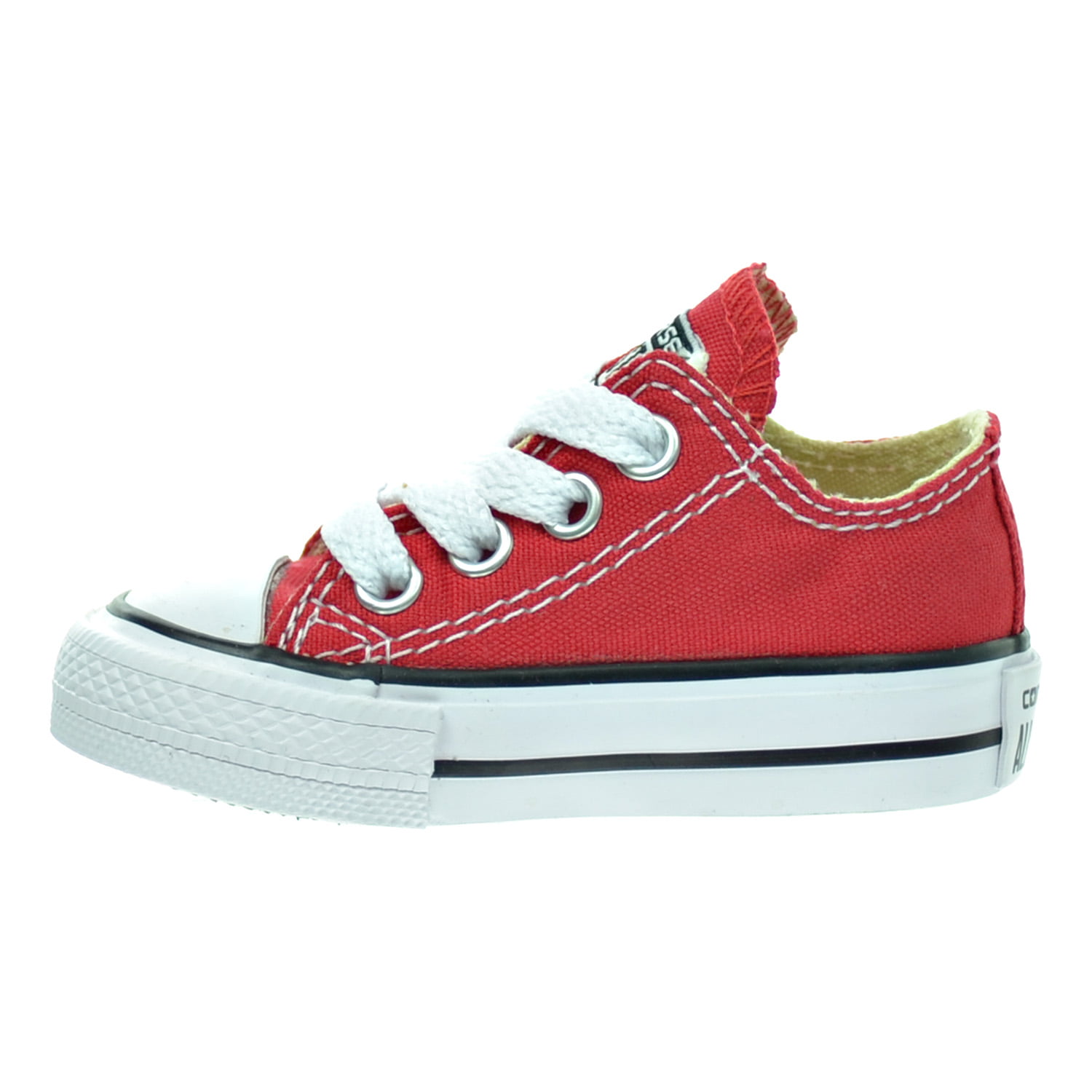 Nathaniel Ward Minefelt Påstand Converse Chuck Taylor All Star Low Top Infants/Toddlers Shoes Red 7j236 -  Walmart.com