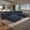Blue - U Shape, variant on Oversized 118 "W Corduroy Boneless Couches for Living Room, No Assembly Required, 3-Seaters Modular Sectional Sofa with Removal Cushion, Comfy Plush Upholstered Couch for Apartment/Office