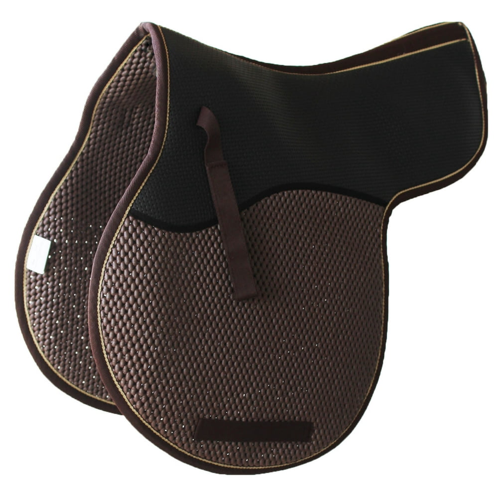 Horse Trail Neoprene ENGLISH SADDLE PAD Waffle Perforated Antislip