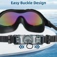 thumbnail image 3 of EverSport Swim Goggles for Adult Youth with Soft Silicone Gasket, Anti-Fog UV Protection No Leak Clear Vision Pool Goggles, 3 of 7