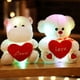 thumbnail image 5 of Oso de peluche con luz LED de 30cm para niños, oso de peluche de colores, unicornio, Alpaca, almohada brillante, regalo de Navidad, 5 of 5