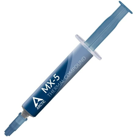 ARCTIC MX-5 (4 g) - Quality Thermal Paste for All CPU Coolers, Extremely high Thermal Conductivity, Low Thermal Resistance, Long Durability, Metal-Free, Non-Conductive, Non-capacitive