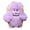 Violet, variante sur Peluche Monstre Poupée Duveteuse Cheveux Longs Trois Yeux Étrange Cadeaux d'Anniversaire Doux Dessin Animé Petits Monstres en Peluche Jouet Fournitures pour Enfants