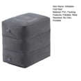 thumbnail image 4 of Inflatable Foot Pad Inflatable Foot Rest Height Adjustable Wear Resistant Super Soft Portable Airplane Chair Extender, 4 of 8