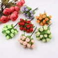thumbnail image 2 of Retap Home Artificial Flowers Simulated Flowers Roses Fake Flowers Living Room Bedroom Dining Table Mixed Flower Arrangement Decoration, 2 of 5