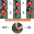 thumbnail image 5 of 200Pcs Adjustable Irrigation Dripper Nozzle, 360 Degree Adjustable Flow Rate Drip Irrigati, 5 of 5