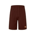 thumbnail image 3 of CHEEREAM Mens Casual Shorts 5 Inch Waffle Elastic Waist Drawstring Shorts Summer Beach Shorts with Pockets Wine L, 3 of 8