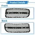 thumbnail image 5 of Unique Bargains 1 Pc Fog Light Grill for Volkswagen Touareg 2003-2006 ABS Black Front Left Front Lower Bumper Fog Light Cover Inserts, 5 of 7