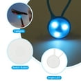 thumbnail image 3 of Uxcell LED Running Light, 3 Pack Silicone Rope Bike Safety Light Running Lights, White, 3 of 6