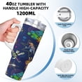 thumbnail image 4 of Vaso de 40 oz con asa y tapa con pajita de Toy Story, taza aislada, botella de agua de acero inoxidable, taza de viaje, portavasos, regalo, 4 of 8