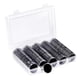 thumbnail image 1 of 100 Pieces 30mm Coin Capsules and 5 Sizes (17/20/25/27/30mm) Protect Gasket Coin Holder Case with Storage Organizer Box, 1 of 5