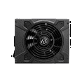 thumbnail image 5 of ASRock PG-1300G 1300 W ATX3.1 & PCIe5.1 80 PLUS GOLD Certified Full Modular Power Supply, 5 of 10