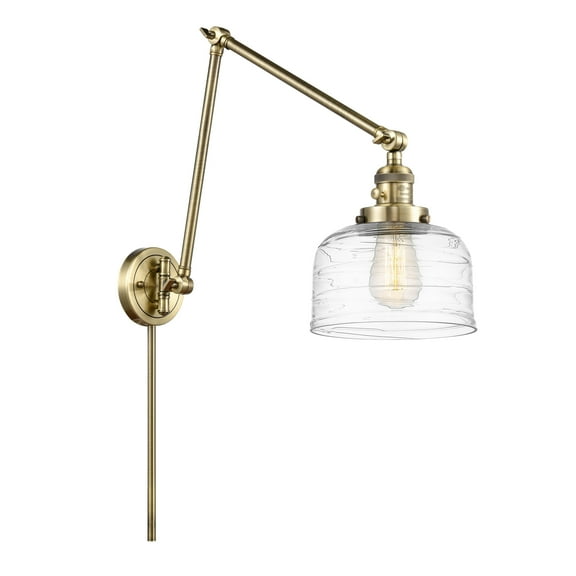 Innovations Lighting 238-30-8 Bell Sconce Bell 30" Tall Hardwired Or Plug-In Wall Sconce -