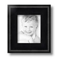 thumbnail image 2 of ArtToFrames 5" x 6" Matte Black with Beads Picture Frame, 5x6 inch Black Wood Poster Frame (WOM-4065), 2 of 8