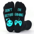 thumbnail image 2 of Funny Novelty Socks for Men Women Teenage Birthday Christmas Gifts-Do Not Disturb Gaming, 2 of 9