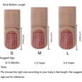 thumbnail image 4 of Baby Non Slip Socks Winter 5 Pairs Kid Thick Warm Crew Socks with Grips, 4 of 8