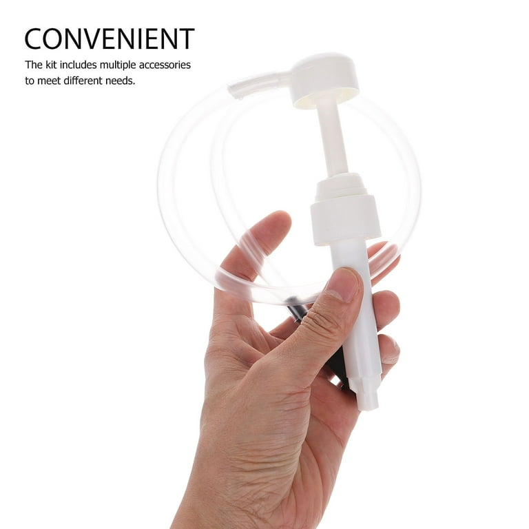 Differential Fluid Pump, Oil Bottle Pump, 3/8-inch Portable Gear Extractor Transmission Dispenser Leakproof For Metal Swivel Marine Lawn Tractor