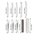 thumbnail image 3 of Blackhead Remover, Professional Blackhead Tweezers Set for Face, Stainless Steel Blackhead Extractor Tool, Precise Pore Cleaner, Facial Skin Care Tool, 3 of 9