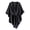 Black-z81qF, variant on Women Knitted Shawl Cardigan Cape Wool Shoulder Wrap for Fall Winter