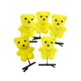 thumbnail image 1 of Scalp Protection Hairpin Hair Pin Set 5pcs Girl Funny Hair Pins with Cartoon 3d Little Yellow Chicken Rabbit Bear Heart Shape Plush Decor Spring Hair, 1 of 8