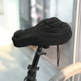 thumbnail image 2 of UDIYO Thick Cycling Bicycle EVA Pad Seat Case Comfortable Saddle Cover Bike Cushion, 2 of 7