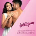 thumbnail image 2 of Durex Extra thin Bubblegum Condoms For Men- 10s, 2 of 5