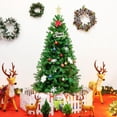 thumbnail image 2 of Gymax 6' Christmas Tree Artificial PVC Metal Stand Holiday Decor, 2 of 10