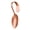 Rose gold, variant on Misright Smooth Bend Handle Spoon Strong Metal Tool For Everyday Cooking