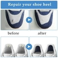 thumbnail image 2 of Maytalsory 12pair Leather Shoe Heel Patch Self-adhesive For Repairing Damaged Parts Sneakers Repair Patch 1Set, 2 of 6