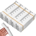 thumbnail image 1 of 100 Pcs Paper Tapes Measure Disposable Paper Measuring Tapes Double-scale Body Measurement Tapes Flexible Wound Measuring Rulers, 1 of 2