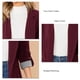 thumbnail image 3 of Chaqueta De Oficina De Trabajo De Manga Larga Con Frente Abierto Casual Para Mujer Blazer, 3 of 7