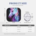 thumbnail image 6 of Goofa Rainbow Spotted White Horse Pattern 2 Piece Car Windshield Sun Shade Foldable | Front Windshield Shade for Sun, Heat and UV Rays | Sunshade for Car Front Window-Large, 6 of 7