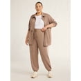 thumbnail image 5 of Scoop Women’s and Women's Plus Ultimate ScubaKnit Cargo Joggers, Sizes XS-4X, 5 of 5