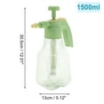 thumbnail image 4 of Unique Bargains 1 Pc Durable Hair Spray Bottles Triangle Pattern for Hair 1500ml Green, 4 of 6