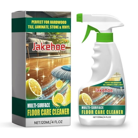 Floor Cleaner Spray Streak-Free Shine Non-Slip Formula for Hardwood Tile Laminate