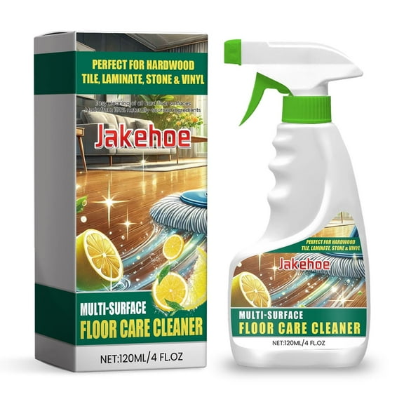 Floor Cleaner Spray Streak-Free Shine Non-Slip Formula for Hardwood Tile Laminate