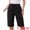 Black, variant on DARING DIVA Women's Elastic Waist Drawstring Shorts with Pockets X-Small Blue
