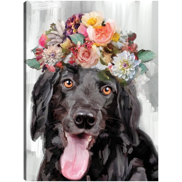 Cuadro Decorativo - El poder de las flores I Jr Impresión en canvas, estrechado.