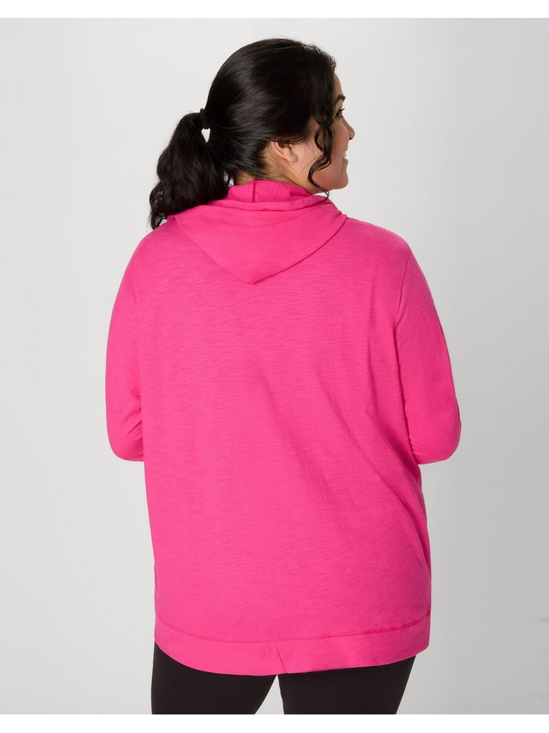 Pink Hanes Hoodies Bulk Hanes Just My Size Women's Full-Zip - Main Image