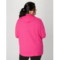 thumbnail image 3 of Plus Size Just My Size® Slubbed Hoodie Color: Amaranth Size: 4X, 3 of 6