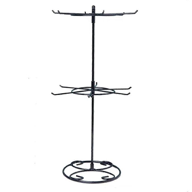 Jewelry Display Holder, Necklace Display Stands, Rotating Storage Rack, Keychain Display Rotating Je