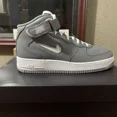 thumbnail image 1 of Ni&ke Air Force 1 Mid QS Jewel NYC Cool Grey DH5622-001 Size 10 Sneaker, 1 of 6