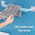 thumbnail image 4 of Estante para baño Laklulu sin bolas perforado, apto para baño, dormitorio, cocina, 4 of 5