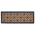 thumbnail image 5 of VHC Brands Charleston Mosaic Blue Coir Rug Rect 17x48, 5 of 5