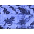 thumbnail image 1 of Ahgly Company Machine Washable Indoor Rectangle Abstract Blue Modern Area Rugs, 4' x 6', 1 of 4