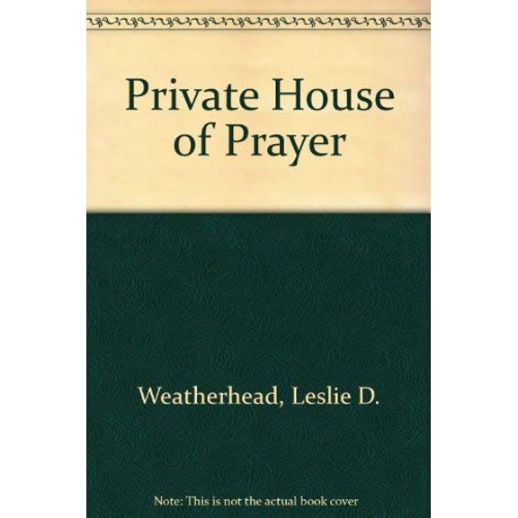 Pre-Owned Private House of Prayer, 9780687342204, 0687342201, Paperback,