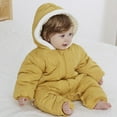 thumbnail image 5 of GYRATEDREAM Baby Girl Winter Snowsuit Toddler Jacket Clothes For Boy Infant Jumpsuit Hoodied, 5 of 6